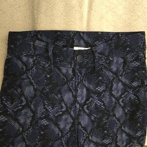 Seven7 Navy Patterned Pants